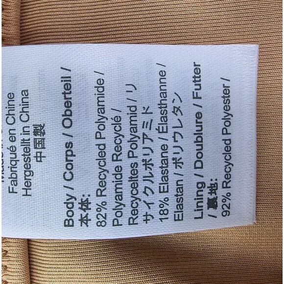 J Crew Swim Bottom XL Green Curved Waist Bikini High Cut Cheeky Mid Kelly BC125 - Picture 8 of 10